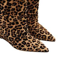 THE SELLER STIVALE ZEPPA SE002 LEOPARDATO