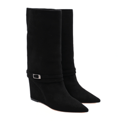 THE SELLER STIVALE ZEPPA SE011 NERO