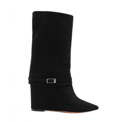 THE SELLER STIVALE ZEPPA SE011 NERO