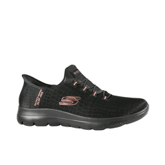 SKECHERS SLIPON 150128-BKGD NERO