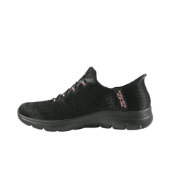 SKECHERS SLIPON 150128-BKGD NERO