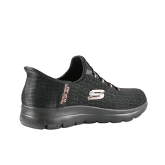 SKECHERS SLIPON 150128-BKGD NERO