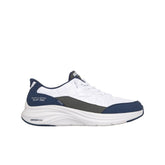 SKECHERS SNEAKERS SLIP INS 232619 WNW BIANCO/BLU