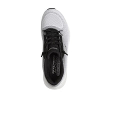 SKECHERS SNEAKERS GLIDE STEP 150437 WBK BIANCO