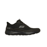 SKECHERS SNEAKERS SLIP INS 233047 BBK NERO
