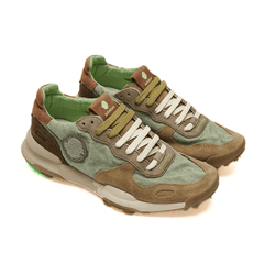 SATORISAN SNEAKERS CHACRONA LINEN VERDE
