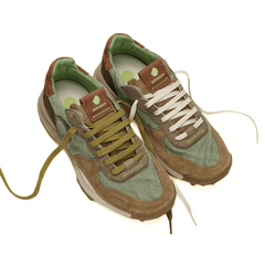 SATORISAN SNEAKERS CHACRONA LINEN VERDE