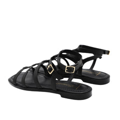 SPAZIO CORRIDONI SANDALO SCHIAVA 7074 NERO