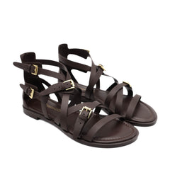 SPAZIO CORRIDONI SANDALO SCHIAVA 8549 MARRONE