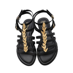 SPAZIO CORRIDONI SANDALO SCHIAVA 8564 NERO