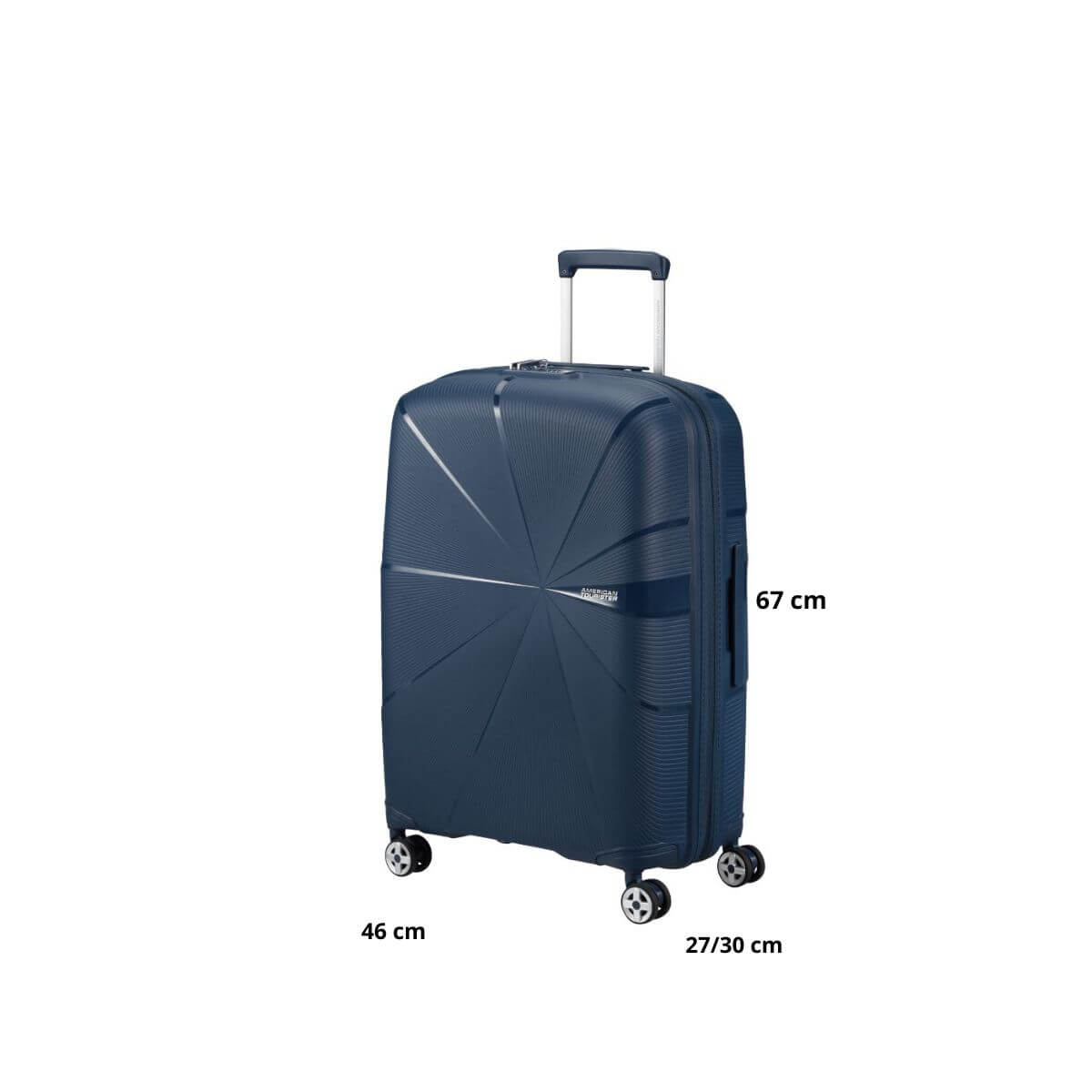 AMERICAN TOURISTER TROLLEY MEDIO MD5-003-41 STARVIBE NAVY