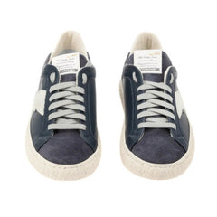 STOKTON SNEAKERS POWER SUEDE E PELLE BLU