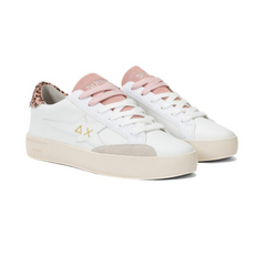 SUN68 SNEAKERS Z44114 0104 BIANCO