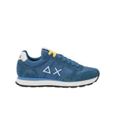 Sneakers azzurre SUN68 Tom Solid uomo