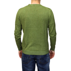 SUN68 MAGLIONCINO K36160 37 VERDE MILITARE