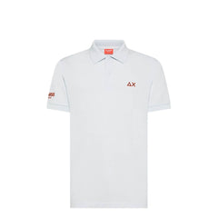 SUN68 POLO A36150 01 BIANCO