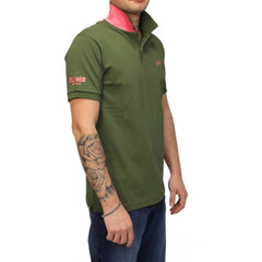 SUN68 POLO A36150 37 VERDE MILITARE