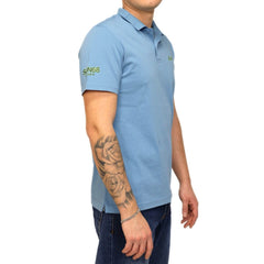 SUN68 POLO A36160 56 AZZURRO