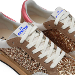 SVNTYSX 7/6 SNEAKERS STAY-D09 GLITTER ORO
