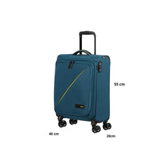 AMERICAN TOURISTER BAGAGLIO A MANO 91G-008-01 TAKE2CABIN HARBOR BLUE