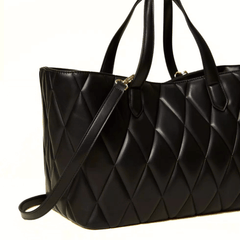 TWINSET BORSA WAFFLE TB7051 00006 NERO