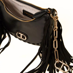 TWINSET BORSA HOBO MINI MELROSE TB7123 NERO