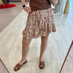 VICOLO GONNA FIORI TD1910 MULTICOLOR