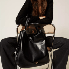 TWINSET BORSA POCKET TD8032 NERO