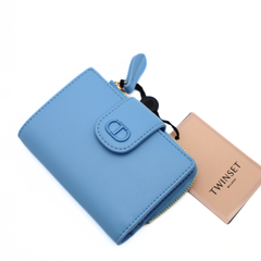 TWINSET PORTAFOGLIO TH7035 AZZURRO