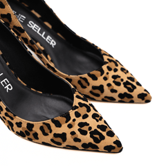 THE SELLER DÉCOLLETÉ SE035 LEOPARDATO