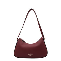 TWINSET BORSA DOUBLE BOUKLE TB7013 BORDEAUX