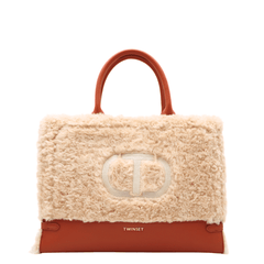 TWINSET BORSA FUNNY AUTUMN TB7330 BEIGE CUOIO