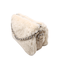 TWINSET BORSA FUNNY AUTUMN TB7333 BIANCO PANNA