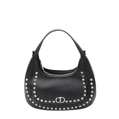 TWINSET BORSA HOBO TB7064 BORCHIE NERO