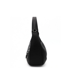 TWINSET BORSA HOBO TB7064 BORCHIE NERO