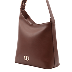 TWINSET BORSA SINGLE BUCKLE TB7022 CUOIO