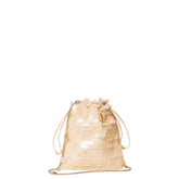TWINSET POCHETTE RASO CON PAILLETTES 261TL8020 12145 CHAMPAGNE