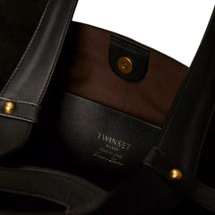 TWINSET SHOPPER CAMOSCIO 262TB7141 00006 NERO