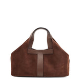 TWINSET SHOPPER CAMOSCIO 262TB7141 06095 MARRONE
