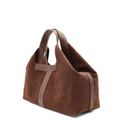 TWINSET SHOPPER CAMOSCIO 262TB7141 06095 MARRONE