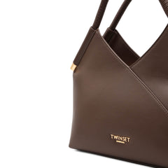 TWINSET SHOPPER PICCOLA 262TB7034 13411 MARRONE