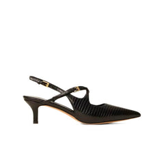 TWINSET SLINGBACK PELLE 262TCP032 13694 NERO