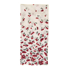 TWINSET STOLA CILIEGIE 261TO5520 13503 BIANCO