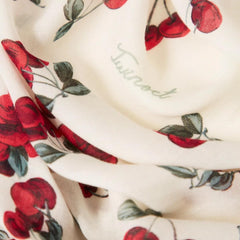 TWINSET STOLA CILIEGIE 261TO5520 13503 BIANCO