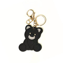 TWINSET PORTACHIAVI TH7044 ORSETTO NERO