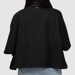 TWINSET PONCHO 262TA4410 00006 NERO