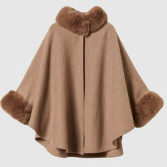 TWINSET PONCHO 262TO5730 BEIGE