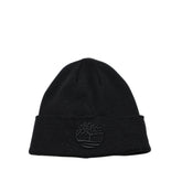 Berretto Timberland A2PJR colore nero in maglia.
