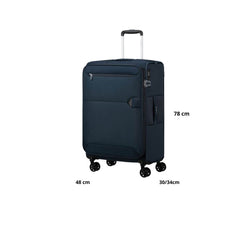 SAMSONITE TROLLEY GRANDE KO7-007-01 URBIFY NAVY BLUE