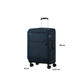 SAMSONITE TROLLEY MEDIO KO7-006-01 URBIFY NAVY BLUE